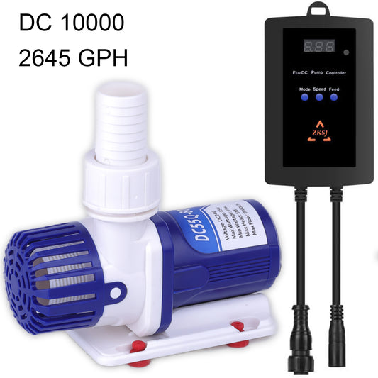 ZKSJ Large Flow Aquarium Pump with USB Adapter 10000L/H | ZKSJ Aquarium Pump Store