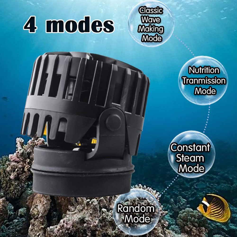 ZKSJ Aquarium Pump Wave Pump DC24v 10000L/H Small but strong Super quiet Programable 7 wave mode