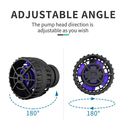 ZKSJ Mini Ocean Circulation Pump Wave Pump Silent Frequency Conversion Aquarium Wave Pump